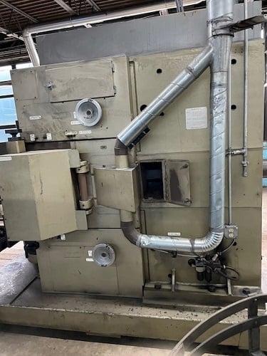 Bennett #CG-36, 36" auto feed spring grinder, top power head, 30" feed bowl, w/motor & controls - Image 2