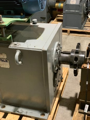 85 HP, Falk 1120FC3A, gear reducer, 88.15 ratio, Weg 20 HP motor - Image 4