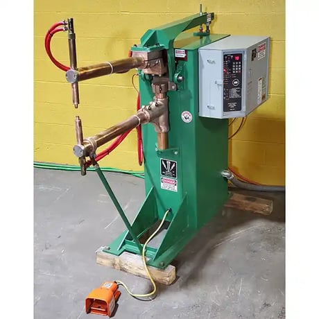 110 KVA Lors #1100AR-1-DV, spot welder, 28" depth, 2.5"arm diameter, 1-1/4"electrode,water cooling,S45015 - Image 1
