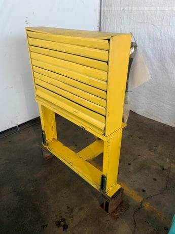 80000 lb. Yoder, recoiler, 84" width, 80" OD, 24" ID, hydraulic expansion & collapse, hydraulic gripper - Image 3