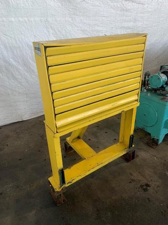 80000 lb. Yoder, recoiler, 84" width, 80" OD, 24" ID, hydraulic expansion & collapse, hydraulic gripper - Image 4