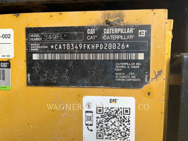 Caterpillar 349FL THB, Crawler Excavator, 4390 hours, S/N: HPD20026, 2018 - Image 6