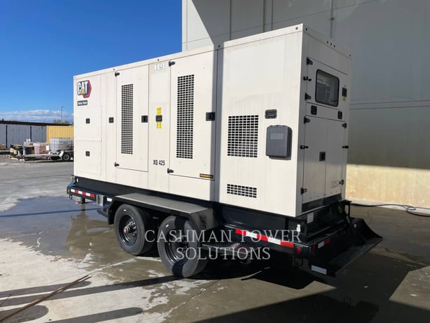 375 KW Caterpillar #XQ425, mobile diesel generator set, 1800 RPM, 480 Volts, 5 hours, 2022 - Image 3
