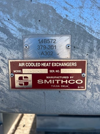 4498 sq.ft., 800 psi, Smithco, forced draft air fin cooler, Carbon Steel tubes & headers, 2015 - Image 6