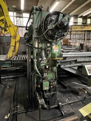 72" x .142" Herr Voss, Cut-To-Length line, 50000 lb., leveler, peeler, pinch roll - Image 6