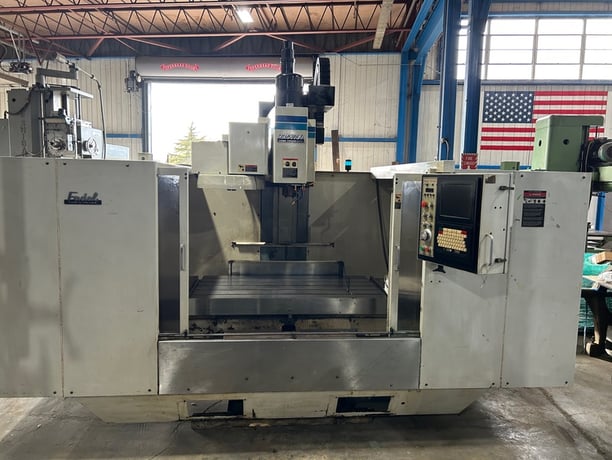 Fadal #VMC6030HT 907-1, CNC vertical machining center, 88HS Control, 60" X, 30" Y, 30" Z, 21 automatic tool - Image 1