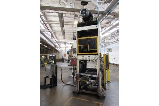 121 Ton, Stamtec #G1-110, gap frame press, 7.08" stroke, 13.78" Shut Height, Wintriss Smart Pac 2, #14245J - Image 7