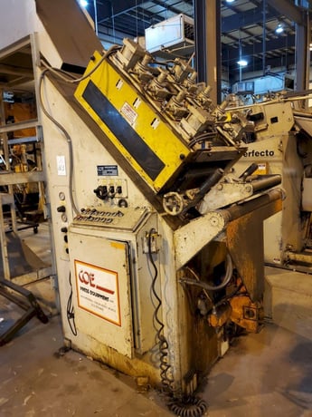 15000 lb. Coe Press Equipment, servo feed line, 24" x.250", uncoiler, straightener, servo feeder, #14197J - Image 2