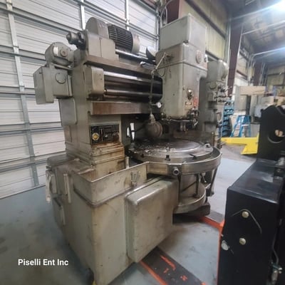Fellows #36-6, gear shaper w/rack attachment, 3" riser, table plate, nice condition, serial #31743 - Image 4