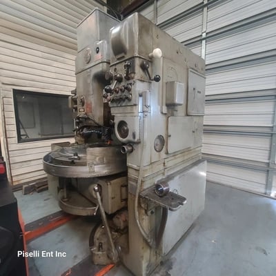 Fellows #36-6, gear shaper w/rack attachment, 3" riser, table plate, nice condition, serial #31743 - Image 8