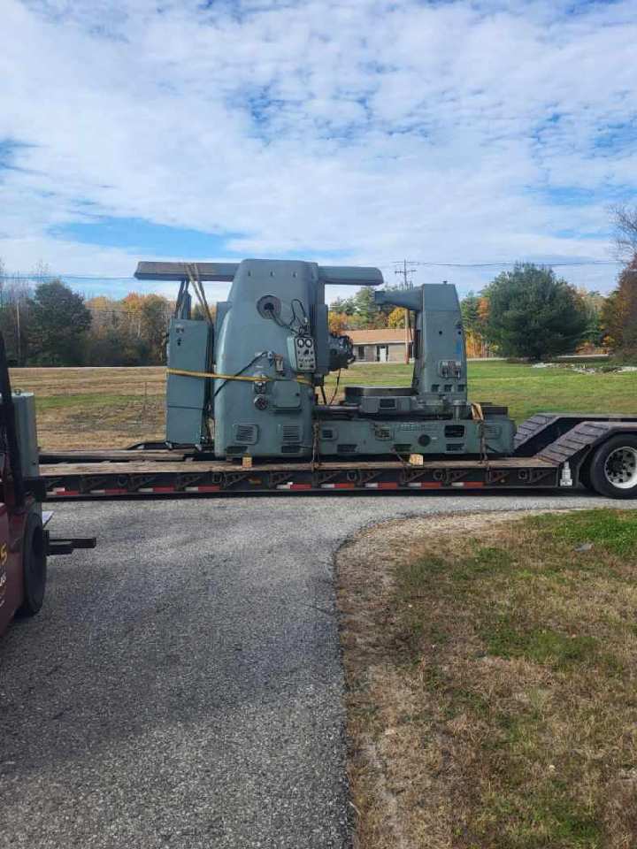 Liebherr #L1200, vertical gear hobber, 49" dia., 9.5" hob diameter, infeed, good condition - Image 3