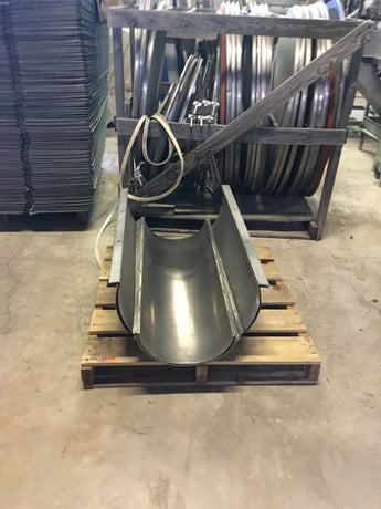 FMC, Pulper Finisher Screen, .090, 36" L, 16" W, 36" height, 10 lbs. - Image 9