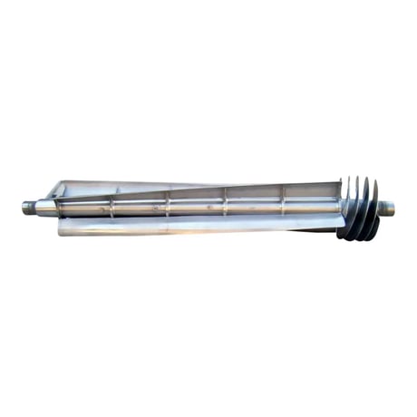 Stainless Steel Finisher Shaft, 67.75" length, 12" width - Image 1