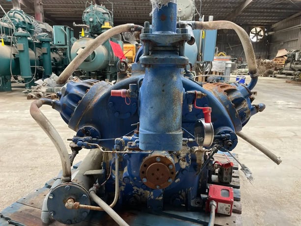 Mycom #N6A, 6-Cylinder Reciprocating Compressor, Belt Driven - Image 9
