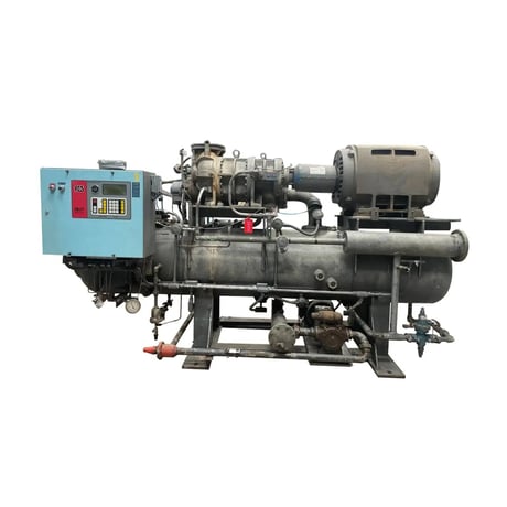 250 HP FES #225E, Rotary Screw Compressor Package, Mycom 200MUD/5.8,230/460 V, FES Micro Control Panel - Image 1