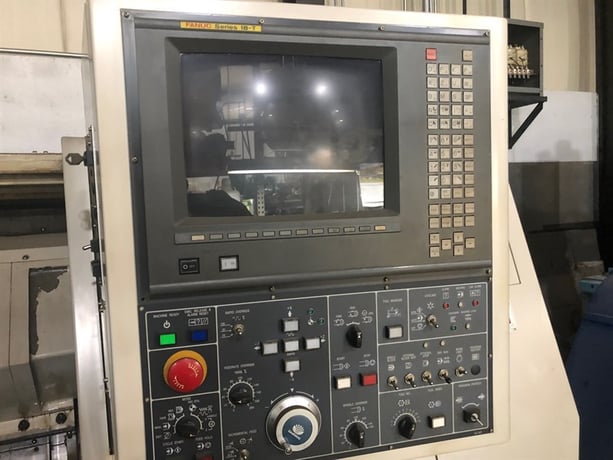 Daewoo Doosan #Puma-200LC, 20.1" swing, 8" chuck, 2.5" bar, 13.8" dia., 21.65" lgth, A2-6, Fanuc 18T, 1998 - Image 10