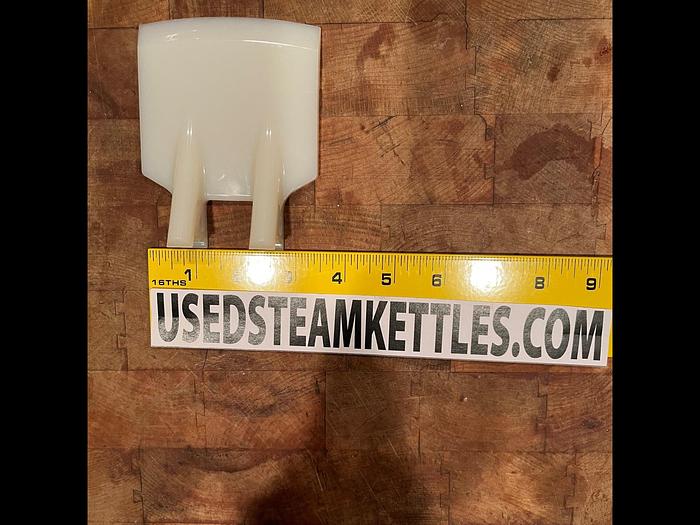 Kettle Scraper Finger, poly scraper blade, 3.5" W x 4.5" L, fits Hamilton, Cleveland, & others, 2023 - Image 6