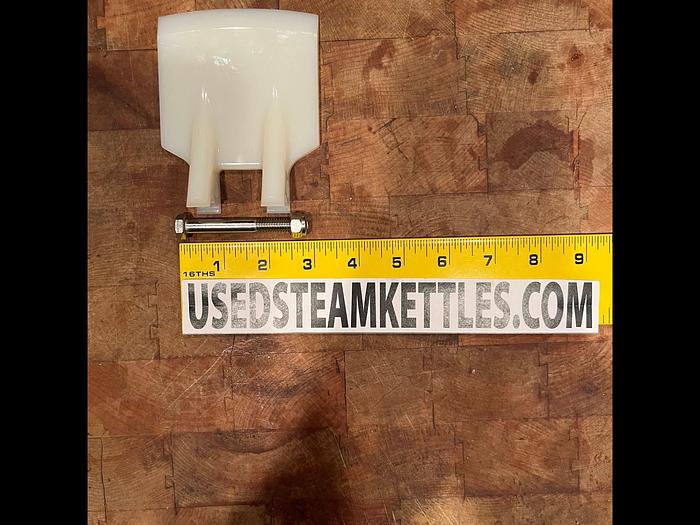 Kettle Scraper Finger, poly scraper blade, 3.5" W x 4.5" L, fits Hamilton, Cleveland, & others, 2023 - Image 7