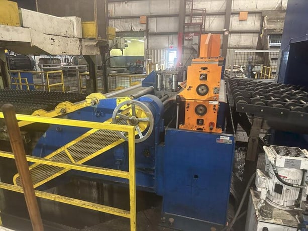 70000 lb. Automatic Feed, Servo feedline w/Her-Voss lever, 72" capacity,.023"- .128" thickness - Image 7