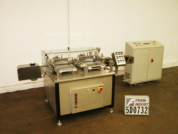 Pharmaceutical Trayer, Bemac #1P.8, automatic right to left direction tray loader that loads containers into - Image 1