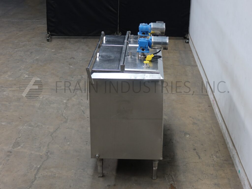 Cherry Burrell #BC, 2 compartment 304 Stainless Steel low pressure jacketed & insulated flavor tank, left - Image 4