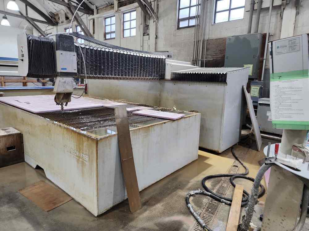 Flow #Stonecrafter-0186271, Waterjet, 6' x 12', Garnet Hopper Included, 2009 - Image 3
