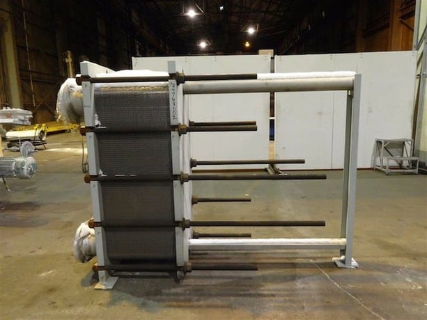 878 sq.ft., Tranter, 06-T16-UP-146, super changer plate exchanger, 150 psi, 200&deg;F, 1999 - Image 3