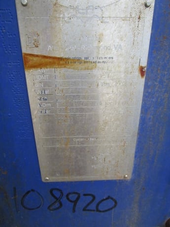 25 sq.ft., Alfa-Laval, M6-MFG, scrubber heat exchanger, .60mm plate thickness, 150 psi, 200°F, Carbon Steel - Image 6