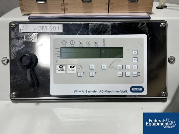WAB Dyno-Mill #Multi-Lab, media mill, .6 liter jacketed ceramic lined chamber, ceramic KD discs, 4.5 kw - Image 8