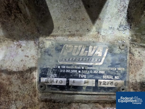 Mikro #TH Pulverizer Hammer Mill, dual horizontal screw feeder, with main motor - Image 3