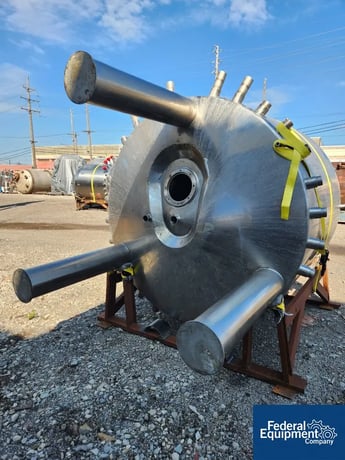1056 gallon Hundom #HDRH-4000, Process Kettle, Stainless Steel, 4000 Liter, 72" diameter x 60" straight side - Image 7