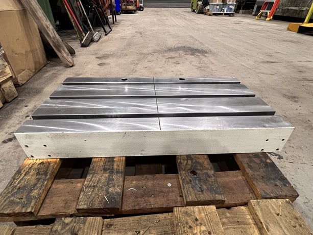 30.7" L x 15.75" width x 3.94" H, T-Slotted Bolster Plate (3 available) - Image 4
