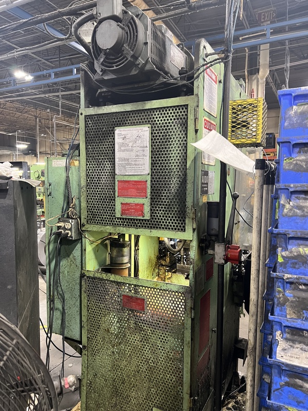 39 Ton, Aida #NC1-35(1), single crank gap frame press, 1.96" stroke, 7.87" Shut Height, 1.96" adj., 90-200 - Image 7