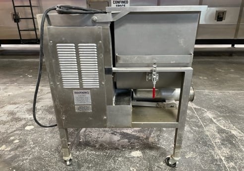 5 cu.ft. Hollymatic #GMG-180-A, Mixer/Grinder, Stainless Steel, 20" x 24" x 26" deep Chamber, 6" x 7" center - Image 1
