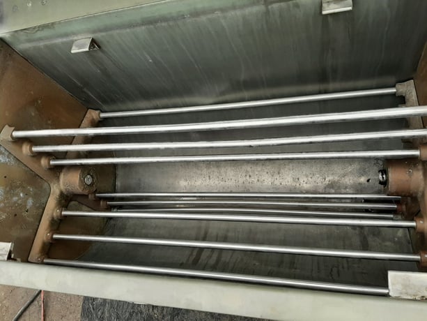 Lab Paddle Mixer, Monel trough, Stainless Steel paddle mixing assembly, 1 HP - Image 9