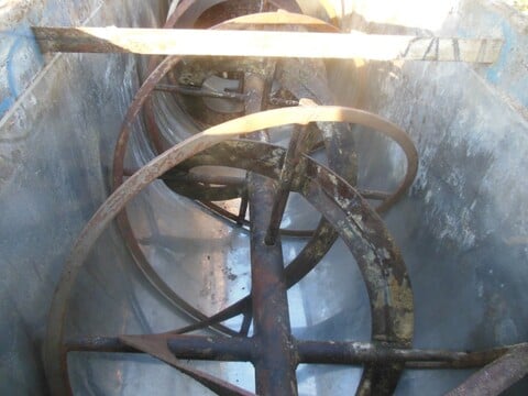 58 cu.ft. Strong Scott #HM58, Double Ribbon Mixer, jacketed, Carbon Steel & Stainless Steel, 94" L x 38" - Image 5