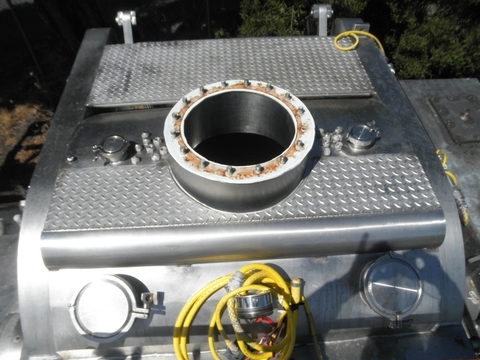 200 gallon Aaron Process Equipment Process Equipment #MBG200-125, Vacuum Drying Sigma Mixer, Stainless Steel - Image 6
