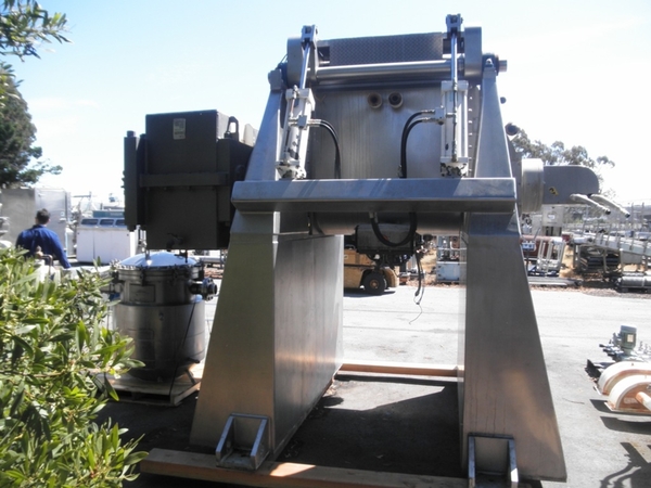 200 gallon Aaron Process Equipment Process Equipment #MBG200-125, Vacuum Drying Sigma Mixer, Stainless Steel - Image 8