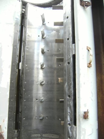 Jones #P-225, Press Master Vertical Screw Press, w/Vibratory Shaker Discharge - Image 4