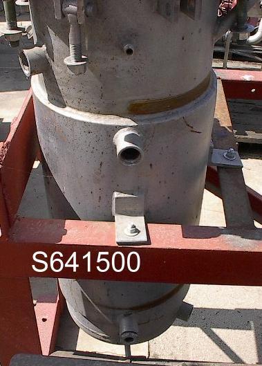 15 gallon Stainless Steel Reactor, 12" diameter x 32" H Vessel, 21" jacketed on side - Image 5