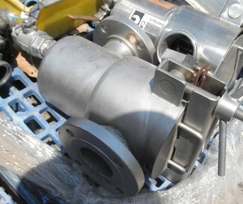 Magnetics Products Inc. #TW-3-REN-S, Magnetic Separator for liquids, triple rod screener, 3" diameter flanged - Image 1