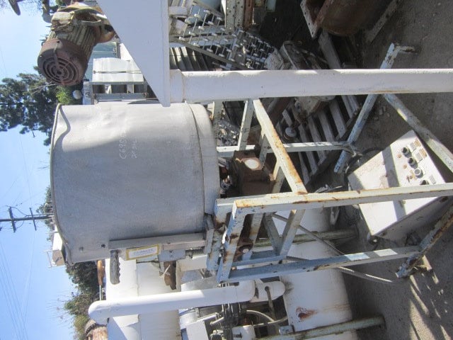 20 gallon #FA56C, Aluminum Tank, 2' diameter x 1' deep, tilt type, 1/2 HP, 1725 RPM, 115/230 V - Image 2