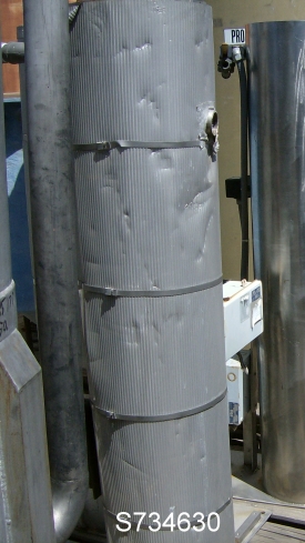 25 gallon Tank, Stainless Steel, 12" diameter x 5' straight side (2 available) - Image 1