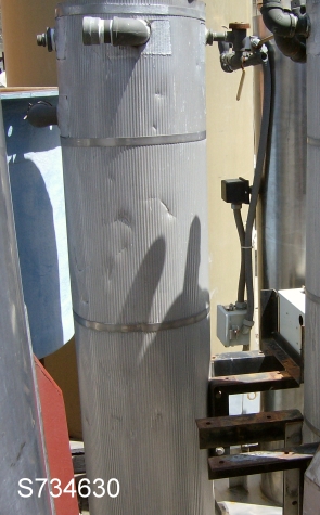 25 gallon Tank, Stainless Steel, 12" diameter x 5' straight side (2 available) - Image 2