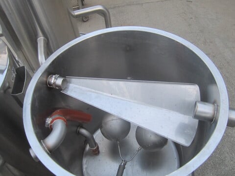 35 gallon Stainless Steel Tank, 20" diameter x 24" straight side, 1.5" inlet/outlet - Image 4