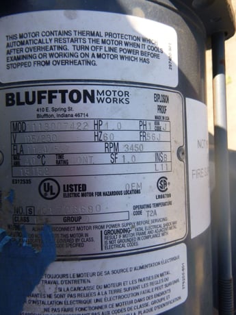 50 gallon Poly Processing, Polyethylene Tank, 12" diameter x 32" straight side, 12" manway, 1-1/4" inlet & 1" - Image 5