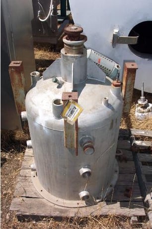 50 gallon Stainless Steel Tank, 26" diameter x 28" straight height - Image 2