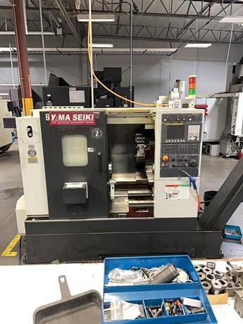 Yama Seiki #GLS-2000, 22" swing, 8" chuck, 2.5" bar, 15.35" turn diameter, 12.9" turn length, Fanuc Oi-TD - Image 5