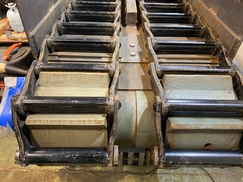 30" wide x 16' long, Twin drag box chain conveyor, unused - Image 8