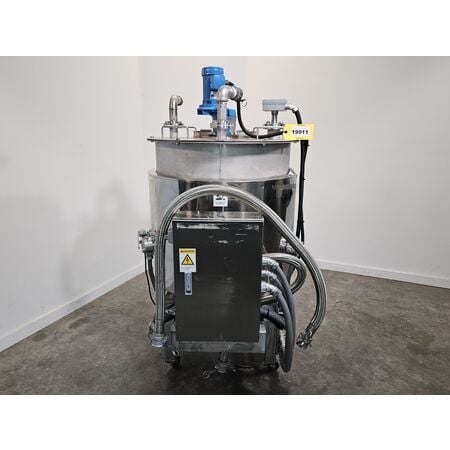 65 gallon Stainless Steel Insulated thermal sanitary mix tank kettle, 230 V., 3-phase - Image 3